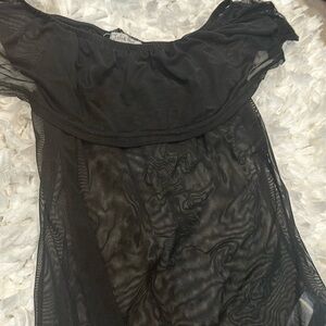 Bodysuit black and cute size M